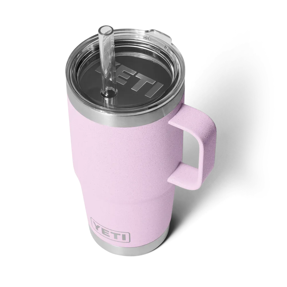 YETI® Tasse Rambler 25 Oz Straw Mug - Cherry Blossom