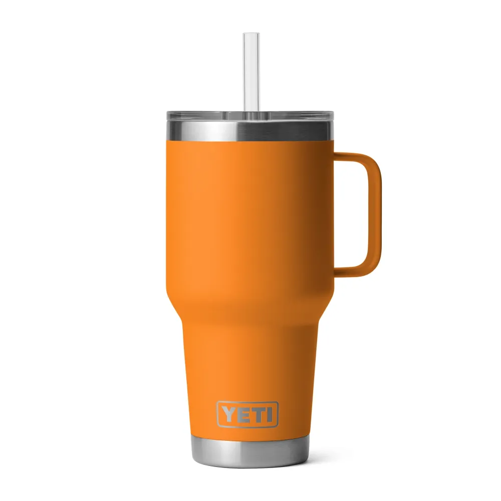 YETI® Tasse Rambler 35 Oz Straw Mug - King Crab Orange
