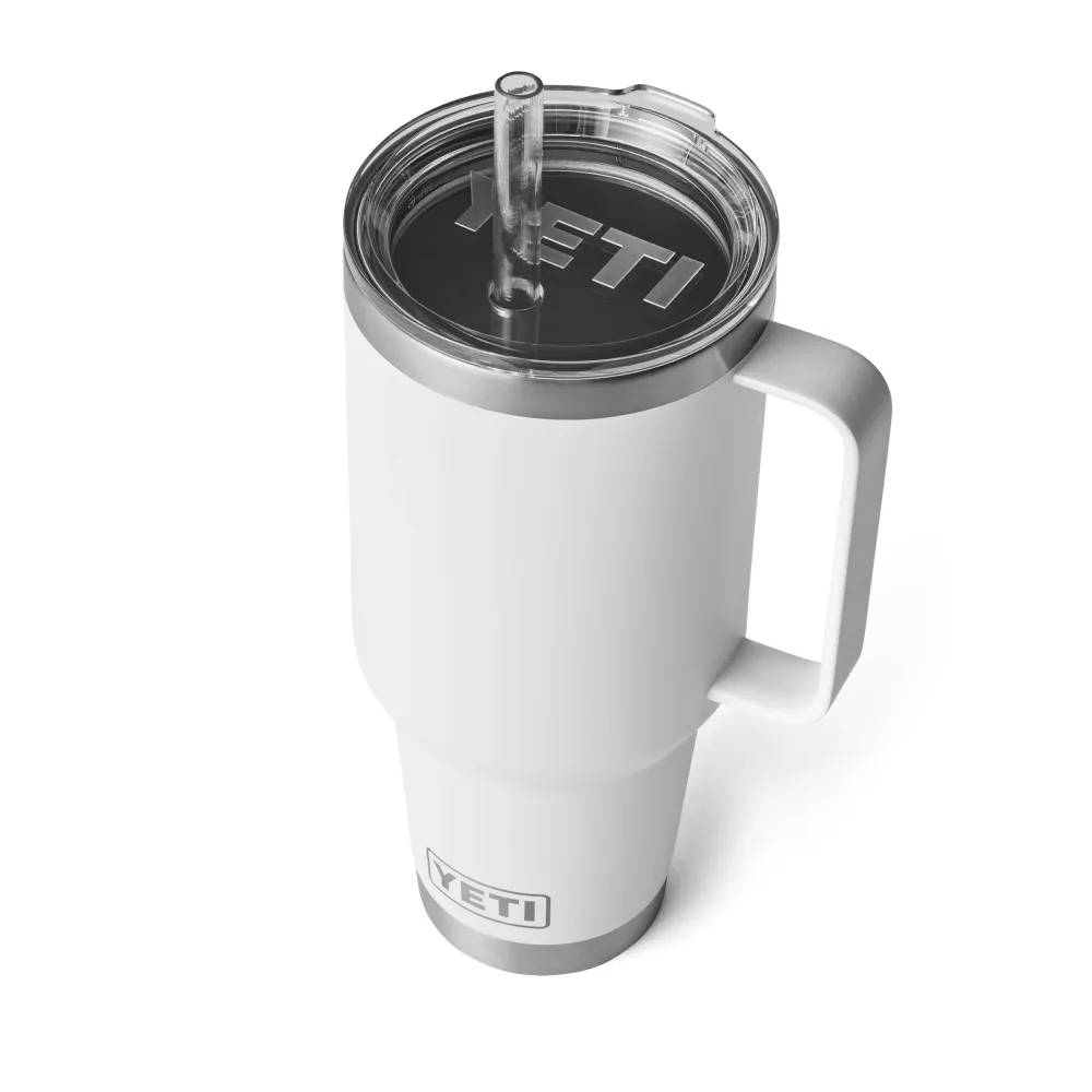 YETI® Tasse Rambler 42 Oz Straw Mug - White