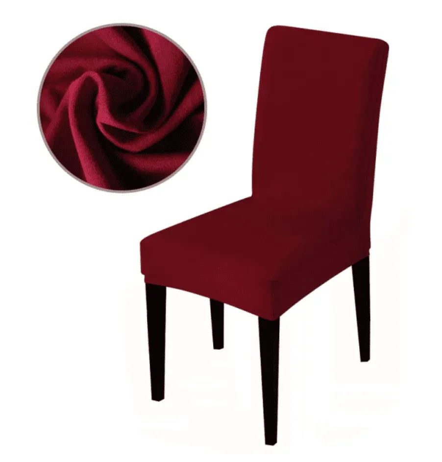 Housse de chaise Bordeaux 1001 Housses