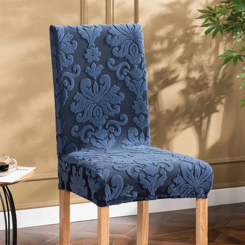 Housse de chaise <br> Européenne Bleu 1001 Housses