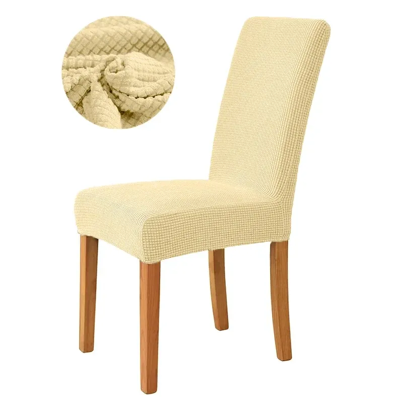 Housse de chaise <br> Extensible Beige 1001 Housses
