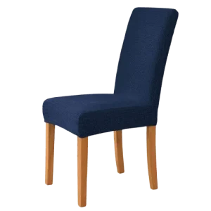 Housse de chaise <br> Extensible Bleu Marine 1001 Housses
