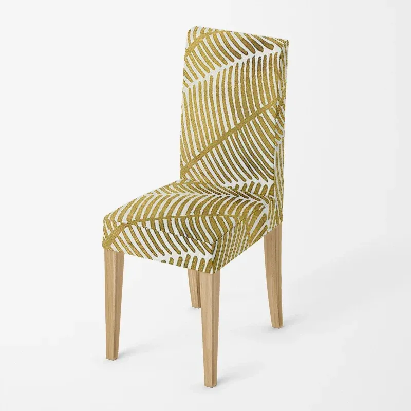 Housse de chaise <br> Fougère Jaune 1001 Housses