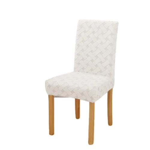 Housse de chaise <br> en Jacquard Blanc 1001 Housses