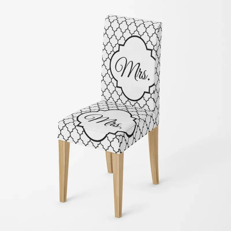 Housse de chaise <br> Mrs Blanc 1001 Housses