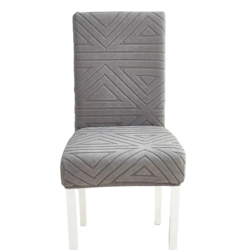 Housse de chaise <br> Triangle Gris 1001 Housses