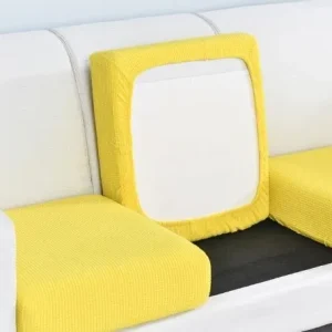 Housse de Coussin Canapé <br> Jaune 1001 Housses