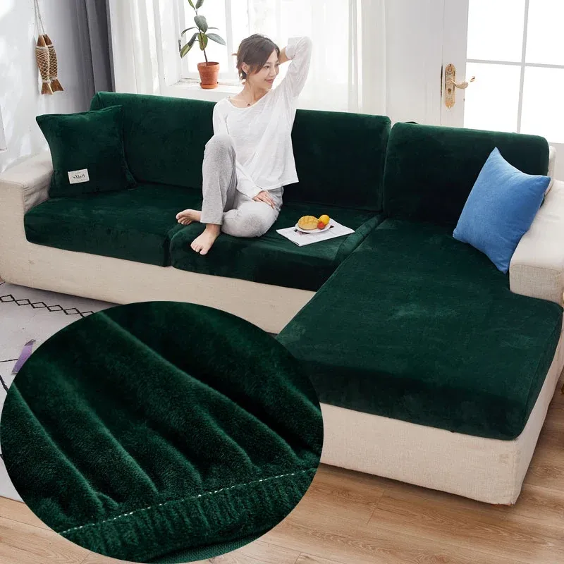 Housse de Coussin Canapé <br> Vert 1001 Housses