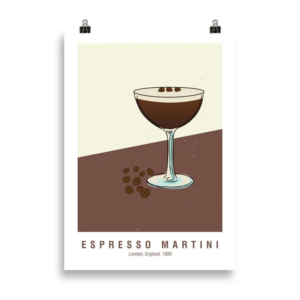 Affiche Espresso Martini