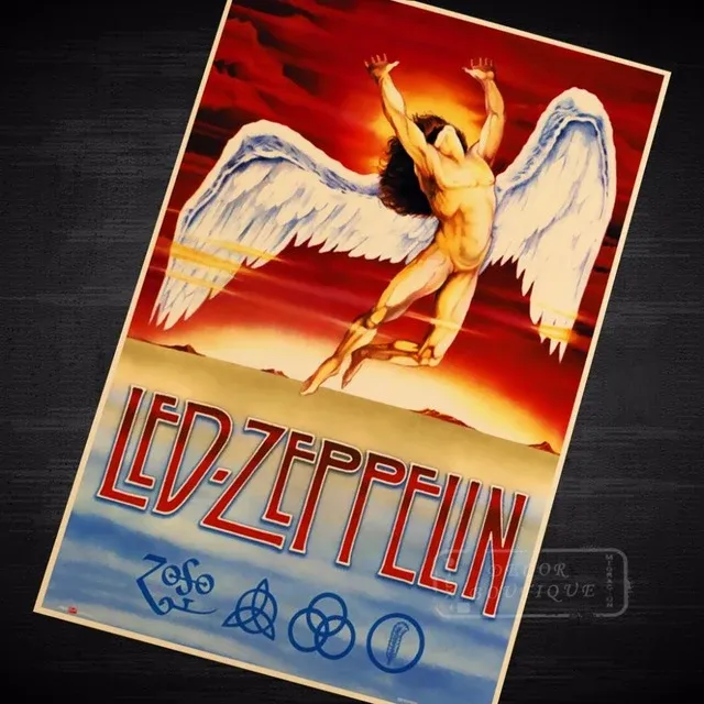 Affiche Led Zeppelin 1977