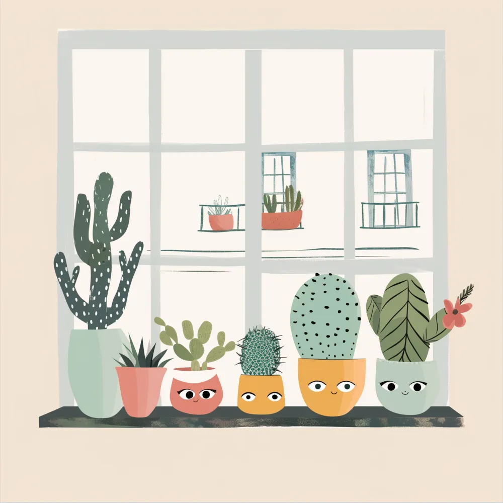 Affiche Plantes au Balcon Affich'ionados