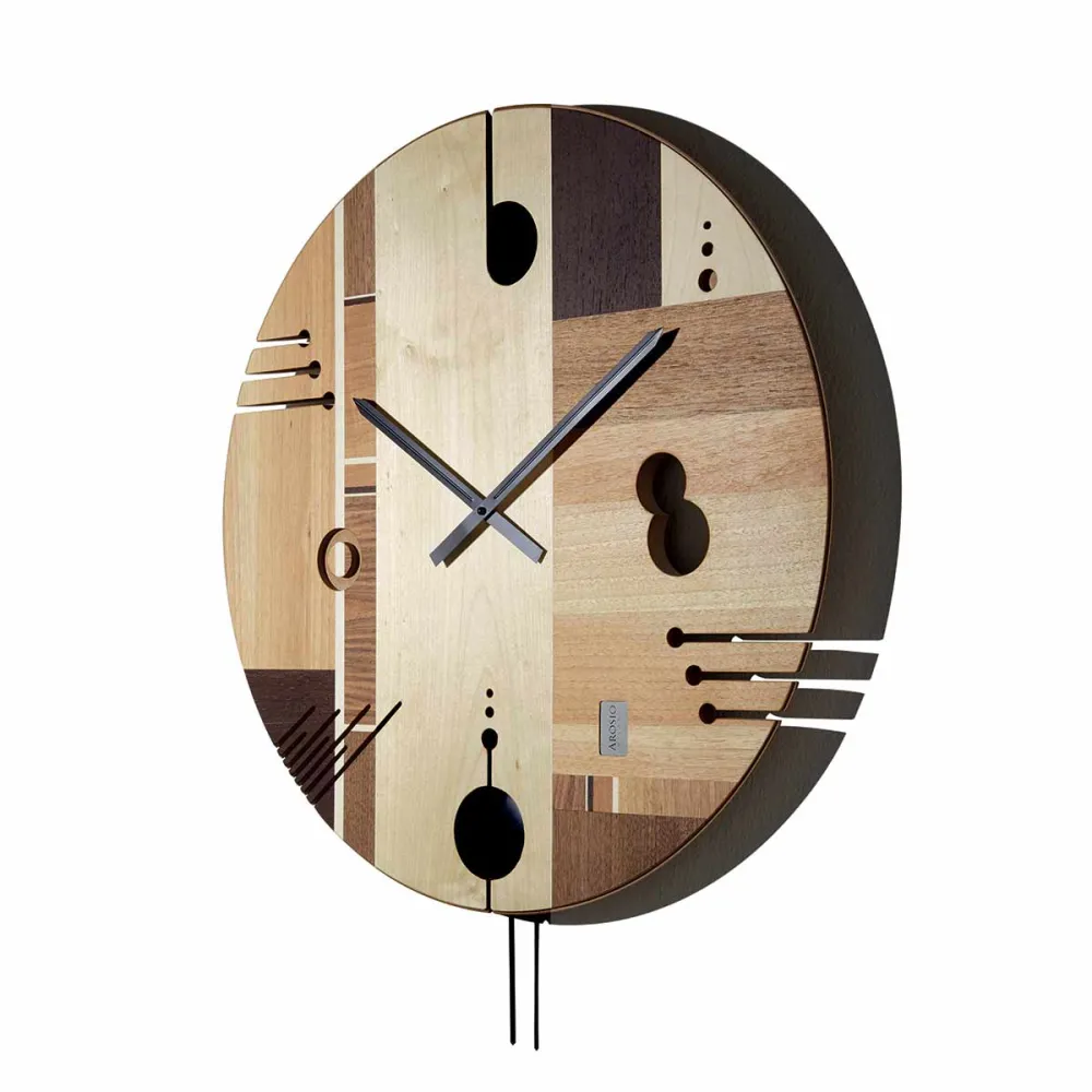 Horloge murale ESSENTIEL Érable par ArosioMilano