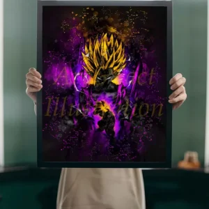 Sangohan Dragon Ball Z / DBZ / Sangoku / Vegeta / Manga poster / Série Animé / Décoration Chambre / Bureau / Idée Cadeau A...