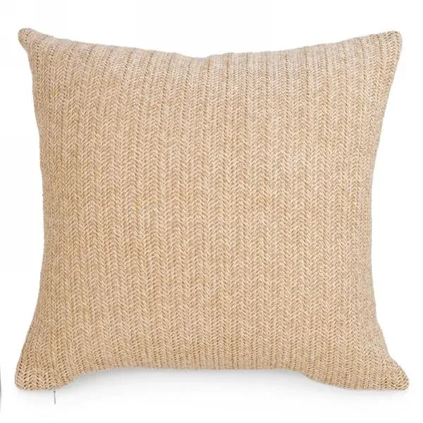 Coussin Naturel À Motif Tissé ATTITUDES IMPORT
