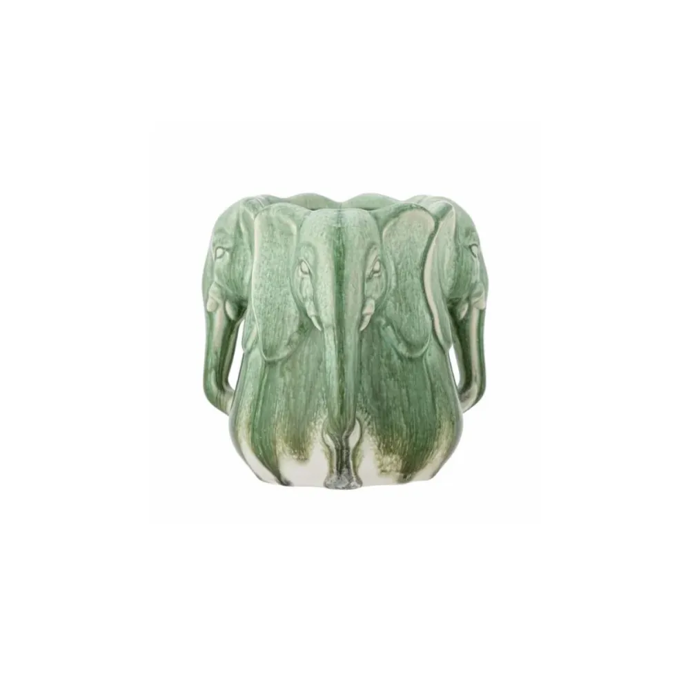 Vase Pontus Grès - Vert Bloomingville