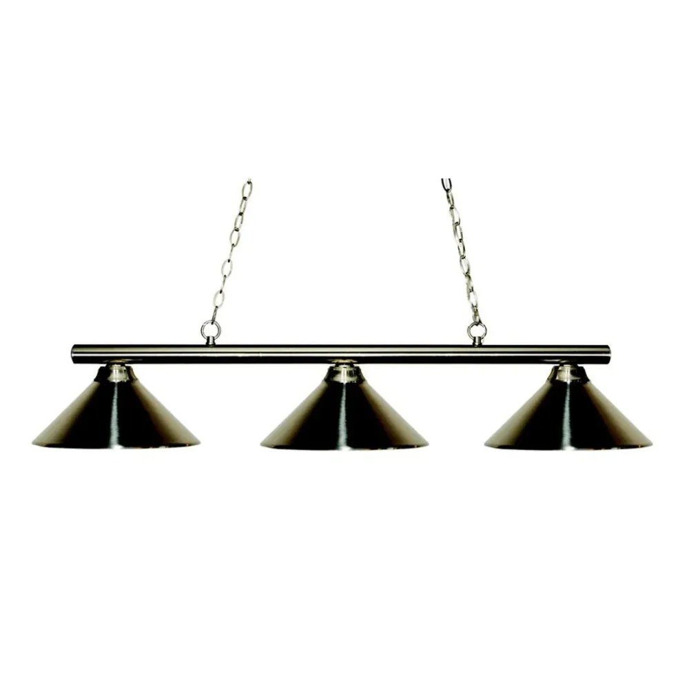 LAMPE SHARP SHOOTER NICKEL BROSSÉ Canada Billiard