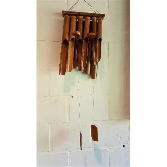 CARILLON EN BAMBOU DOUBLE