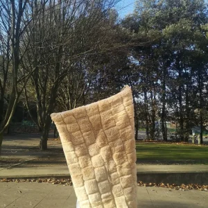 Tapis berbère fait main - Rose du desert Castelli Création