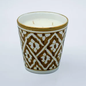 BOUGIE PARFUMÉE CUIR SAFRAN CHABI CHIC