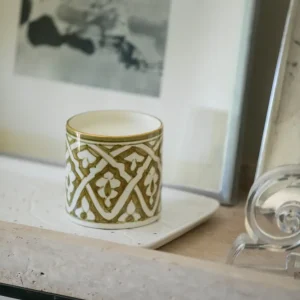 BOUGIE PARFUMÉE CUIR SAFRAN Chabi Chic