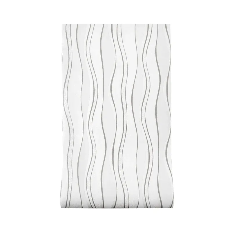 Papier peint lignes fantaisie scandinaves pour chambre d'amis, amovible, 20,5 pouces x 33 pieds Clearhalo