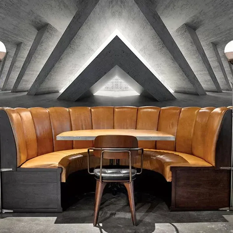 Papier peint mural industriel de photographie personnalisée pour salle de réunion avec conception de tunnel à effet 3D en...