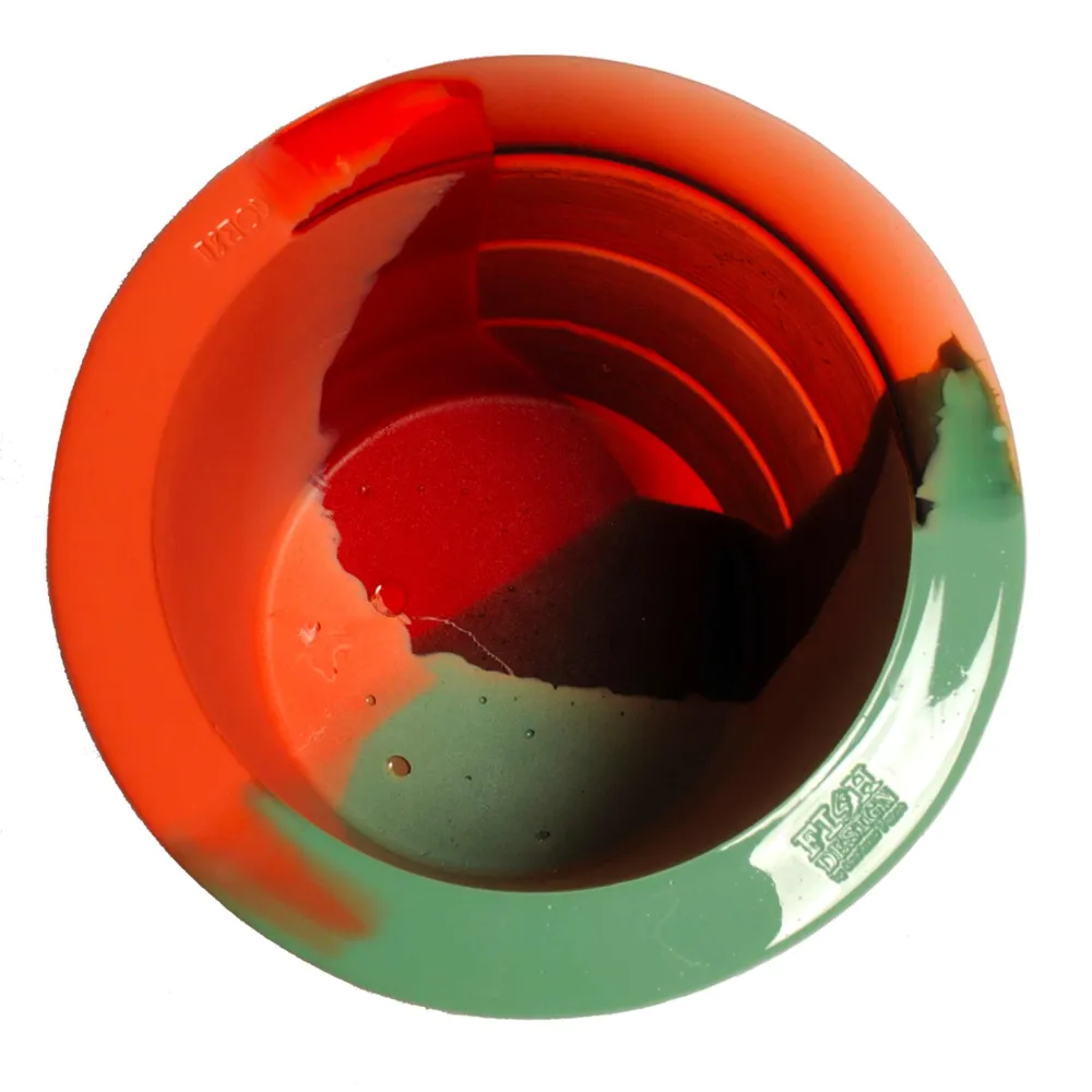 Vase en résine BABEL ICE BUCKET L Menthe par Gaetano Pesce pour Fish Design Corsi Design