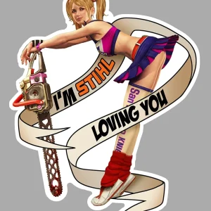 STICKER PINUP STHIL - PC060 Couleur Course