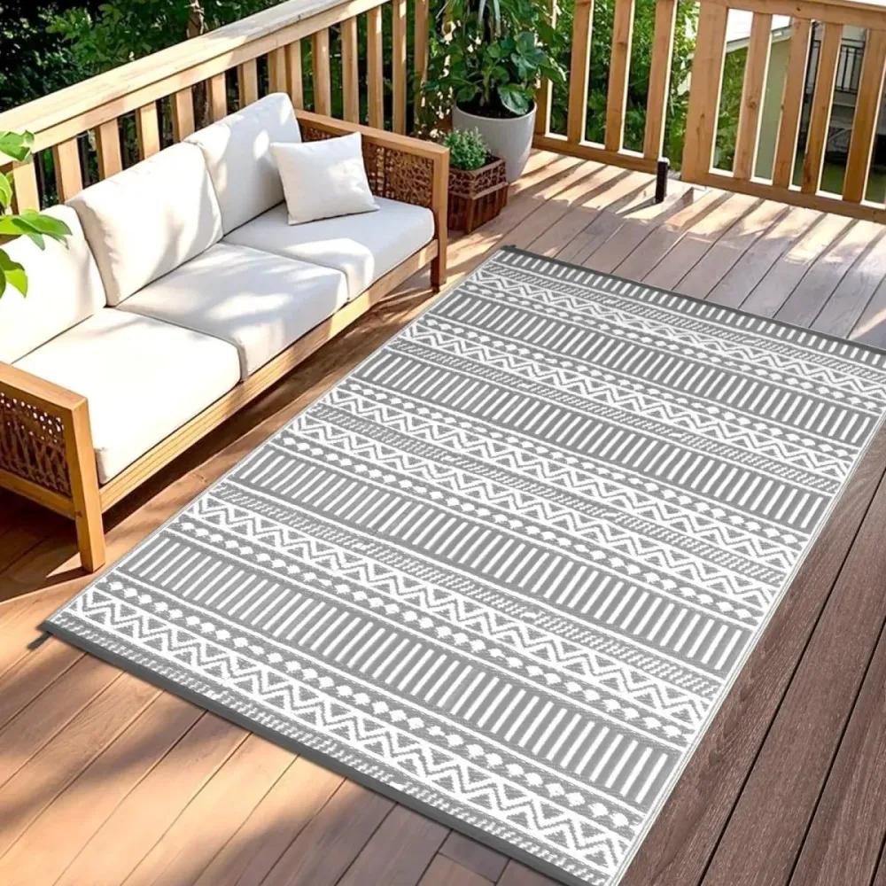 TERRASOFT – Tapis d'extérieur doux pour terrasses, dessous antidérapant et confort par tous les temps Cozey Maison