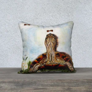 Housse de coussin 18x18 Revenir à l'essentiel Création Ghallé