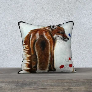 Housse de coussin 18x18 S'Arrêter Création Ghallé