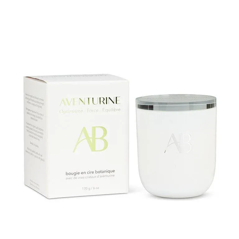Bougie | Aromabotanical | Aventurine Créations entre mer et montagne