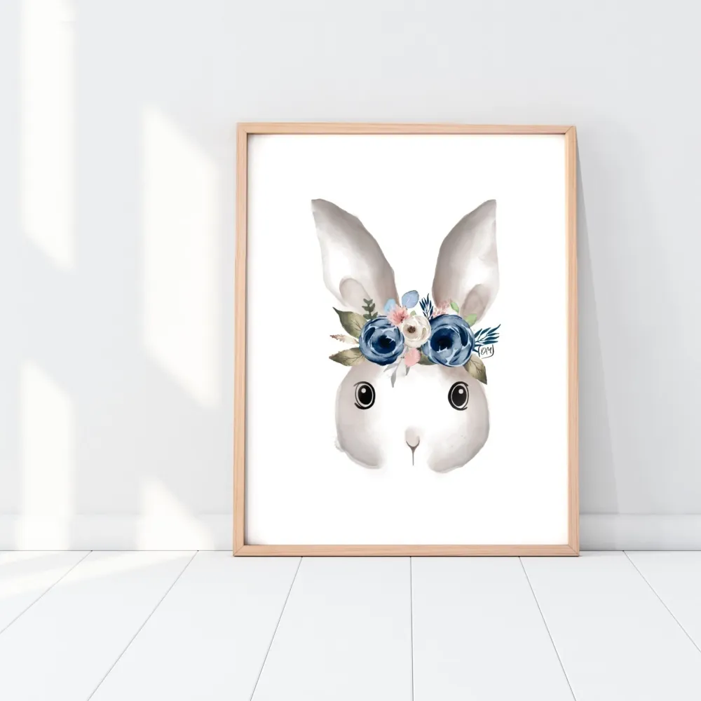 Affiches chambre enfant - Lapinette Créations Odie