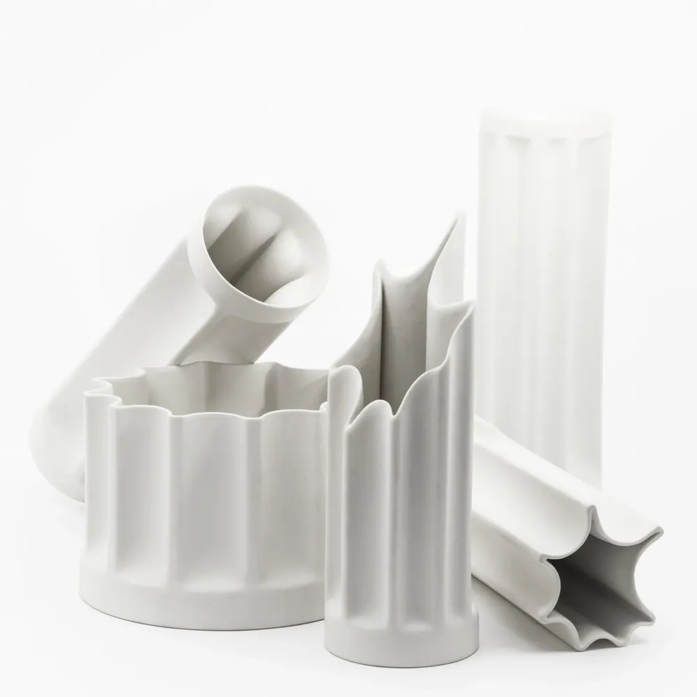 Vase en céramique BAMBÙ par Enzo Mari Danese Milano