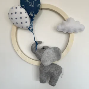 Couronne éléphant, ballons Déco'drey