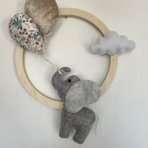 Couronne éléphant, ballons Déco'drey