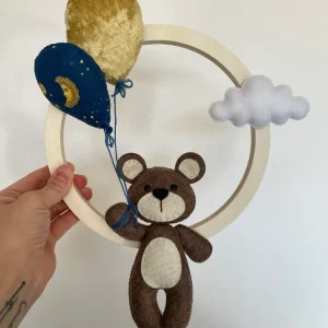 Couronne ours, ballons Déco'drey