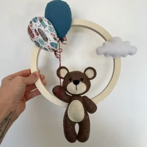 Couronne ours, ballons Déco'drey