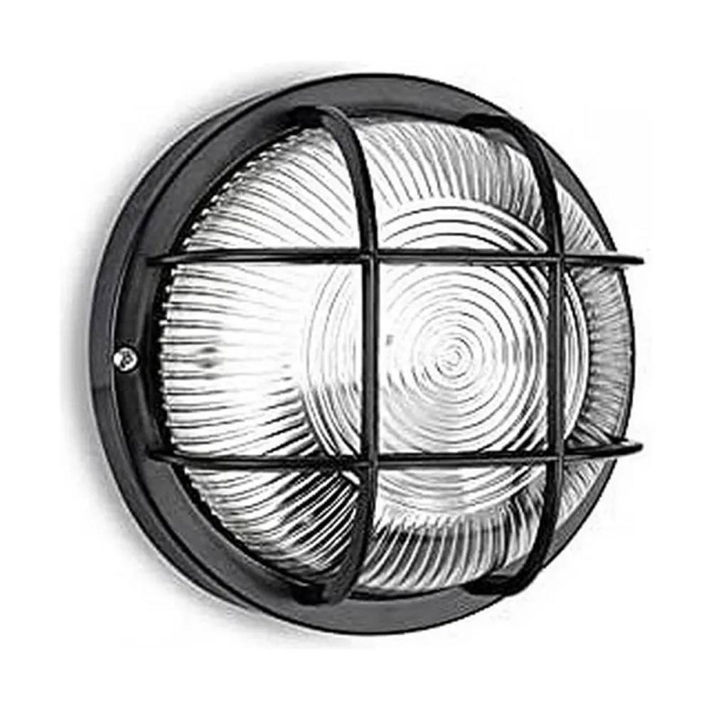 Applique Murale EDM 34353 Tarragona Noir Verre Plastique 40 W E27 EDM Product