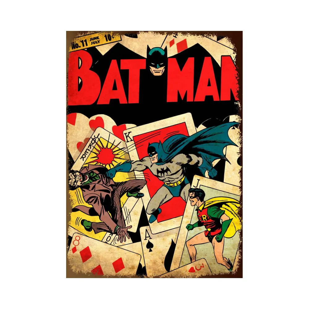 Batman Marvel Poster Vintage Éternel Vintage