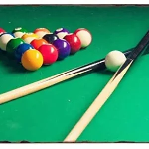 Poster Billard Vintage Éternel Vintage