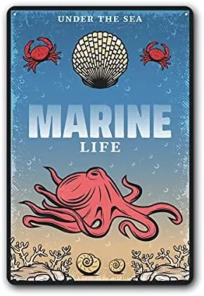Poster Marine Vintage Style Éternel Vintage