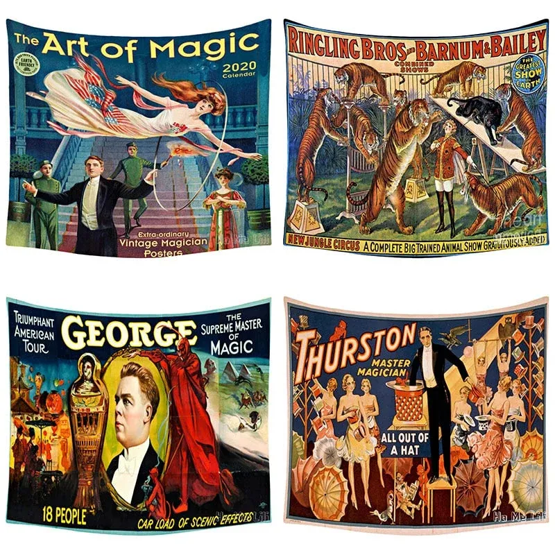 Poster Retro Magie Vintage Éternel Vintage