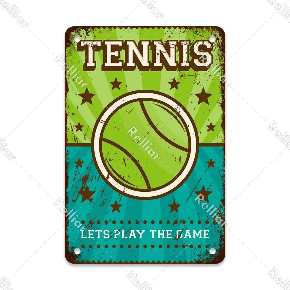 Poster Tennis Vintage Éternel Vintage