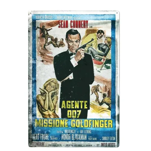Poster Vintage 007 Éternel Vintage