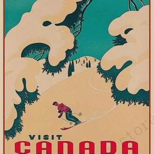 Poster Vintage Canada Éternel Vintage
