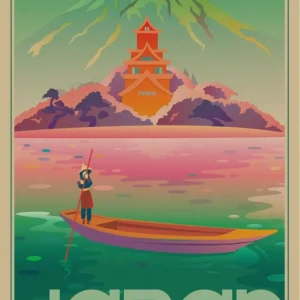 Poster Vintage Japon Éternel Vintage