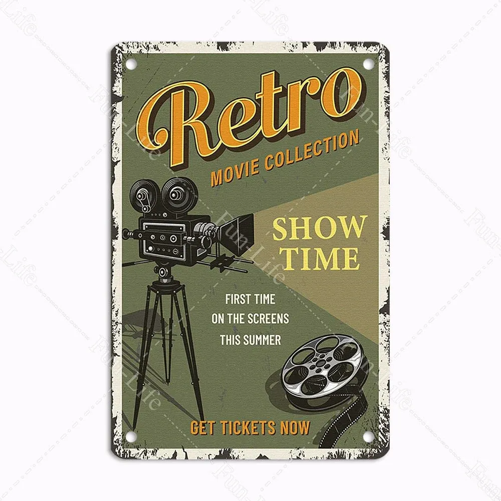Tableau Cinema Vintage Éternel Vintage