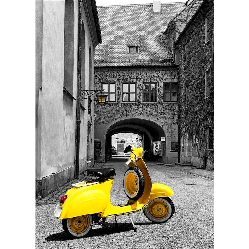 Tableau Deco Moto Vintage Éternel Vintage